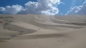 Tourist camp in Gobi Desert